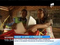 Un fost student al Univesităţii Politehnice din Iaşi are şanse să devină preşedintele Republicii Centrafricane
