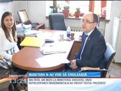 Bugetarii n-au voie să chiulească