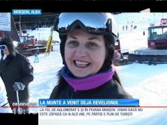 La munte a venit deja Revelionul