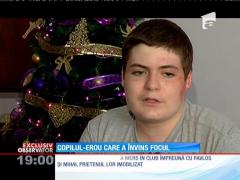 Copiii-eroi din Colectiv, Pavlos şi Laurenţiu. Datorită lor, Mihai trăieşte!