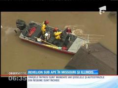 Revelion sub ape în Missouri și Illinois
