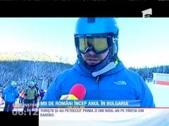 Mii de români au petrecut Revelionul la Bansko, în Bulgaria