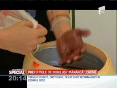 SPECIAL! Vrei o piele de bebeluş? Mănâncă legume