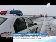 Accident cumplit în Buzău. Un bărbat a murit după ce maşină în care era a fost lovită în plin de un alt autiturism