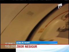 Avion cu uşa deschisă, la 3.000 de metri altitudine