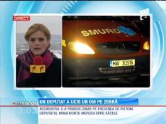 Un deputat PNL a lovit mortal cu maşina un bărbat de 60 de ani