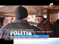 Oamenii străzii din Galaţi refuză ajutorul autorităţilor