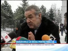 Învățăturile lui Gigi Becali pentru finul său, Cristi Borcea