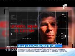 Călăul lui Alexandru, un copil de 8 ani, adus în țară