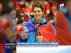 Cristina Neagu, desemnată cea mai bună handbalistă din lume în 2015