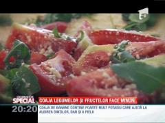 Special! Coaja legumelor și fructelor face minuni