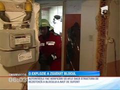 Explozie puternică într-un bloc din Braşov