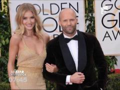 Actorul Jason Statham s-a logodit cu modelul Rosie Huntington