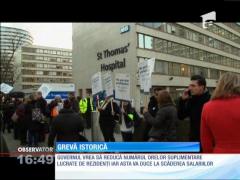 Medicii rezidenţi din Marea Britanie, în grevă generală