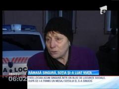 Rămasă singură după ce soţul ei s-a mutat, o tânără de 29 de ani din Eforie Sud şi-a luat viaţa