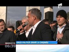 Criza politică din Republica Moldova ia amploare