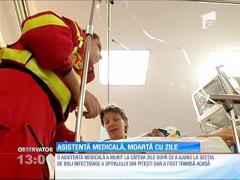 O asistentă medicală a murit după ce a ajuns la spitalul din Pitești