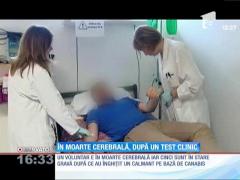 În moarte cerebrală, după un test clinic