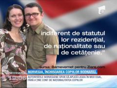 Prima reacţie a celor de la Protecţia copilului din Norvegia în cazul Bodnariu!