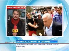 Ioan Becali,la un pas de libertate
