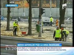 Trafic infernal în zona Eroilor, din Capitală