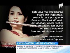 Monaliza Zegheru, profesoară de canto, a învins cancerul, dar a murit din cauza unei viroze