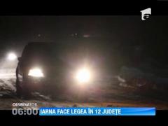 Aproape 20 de drumuri din ţară sunt închise