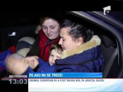 Au tremurat cu orele în maşini, până când aproape au rămas fără combustibil