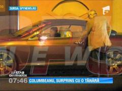 Irinel Columbeanu, surprins cu o tânără