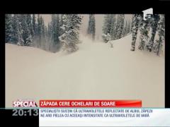 SPECIAL! Şi iarna se poartă ochelarii de soare