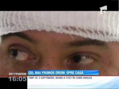 Mumu s-a întors acasă! Încă unul dintre tinerii răniţi în Colectiv a fost externat