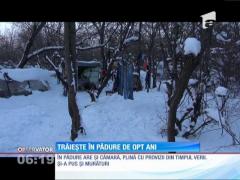 Un lipovean trăiește în pădure de 8 ani!