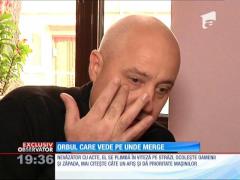 Preşedintele Asociaţiei Nevăzătorilor din România, filiala Galaţi, orbul care vede pe unde merge