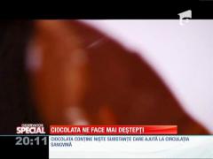SPECIAL! Ciocolata ne face mai deştepţi