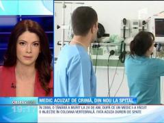 Condamnată la doi ani de închisoare pentru ucidere din culpă, o doctoriţă din Târgu Jiu s-a întors la muncă