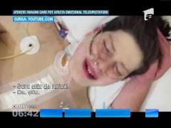 Reacţie emoţionantă unui adolescent american, care s-a trezit după un transplant de inimă