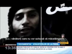 "Testamentul" atacatorilor de la Paris