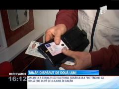 Un tânăr din Bacău a dispărut fără urmă de acasă