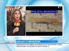 Percheziţii, audieri şi dosare penale, după ce s-a lăsat cu împuşcături la o nuntă din Gorj