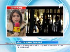 Mureş: Un elev a ajuns în stare critică la spital după ce a fost bătut de un coleg