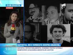 Tragedia din Colectiv a ajuns în raportul anual MCV