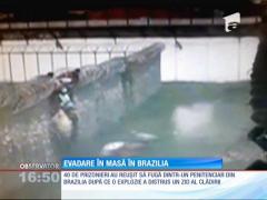 Evadare ca-n filme dintr-o închisoare din Brazilia