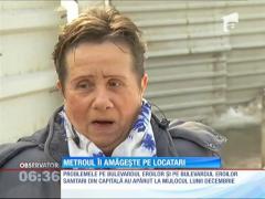 Lucrările de consolidare în zona Eroilor se fac în ritmul melcului