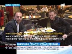 Alexandru Frâncu, fondatorul trupei Paraziţii, prins în flagrant în timp ce primea mită