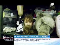 Ce uită londonezii în autobuz și metrou: urne cu cenuşă, instrumente muzicale, sume mari de bani și multe altele