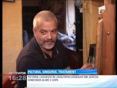 Un pictor bolnav e dispus să dea la schimb un tablou pentru o pereche de ghete!