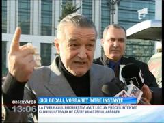 La Tribunalul Bucureşti a avut loc un proces intentat clubului Steaua de către Ministerul Apărării