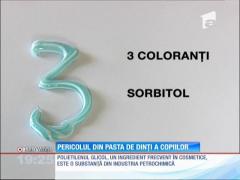Pastele de dinţi pentru copii ascund chimicale periculoase!