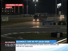 Secundele care ne pot salva viaţa! Regula de aur pentru şoferi: să păstrăm distanţa