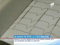Părinţii unei copile de şase luni care s-a stins pe masa de operaţii la câteva zile după ce a ajuns la spital cu o banală răceală acuză medicii de malpraxis